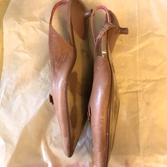 Steve Madden Leather Pointed Low Heel Shoes Size 9 Narrow Size Not on Shoe - Picture 7 of 13